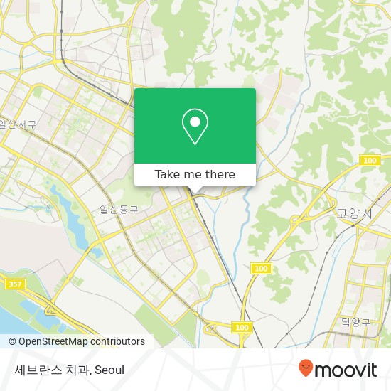 세브란스 치과 map