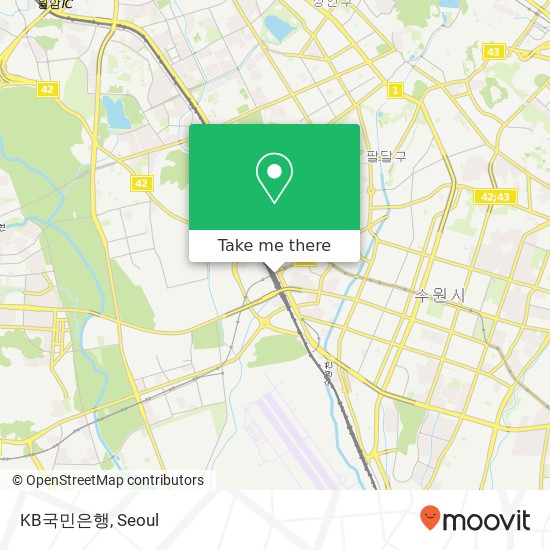 KB국민은행 map