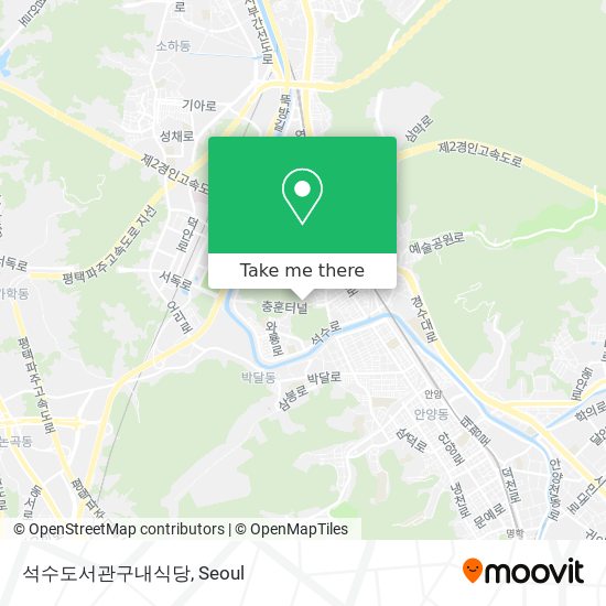 석수도서관구내식당 map