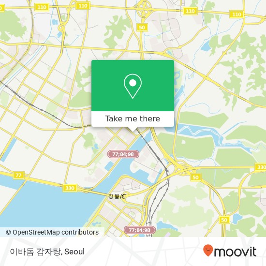 이바돔 감자탕 map