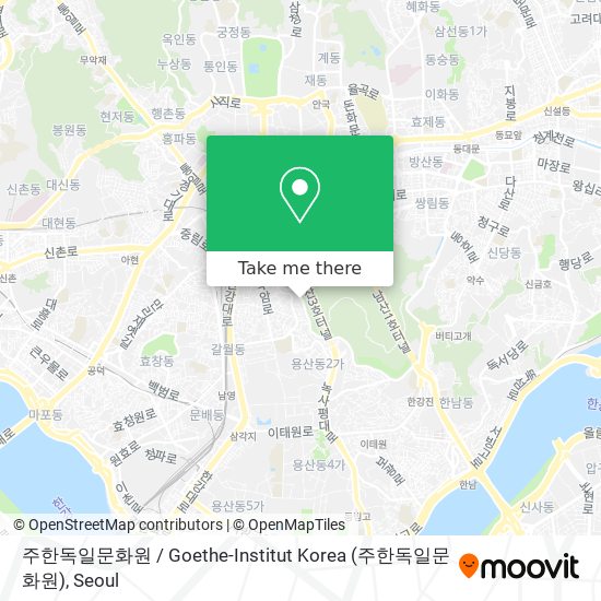 주한독일문화원 / Goethe-Institut Korea map