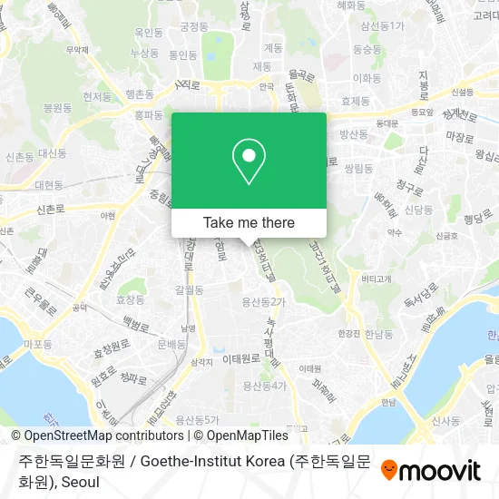 주한독일문화원 / Goethe-Institut Korea map