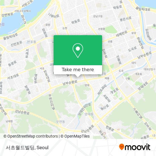 서초월드빌딩 map