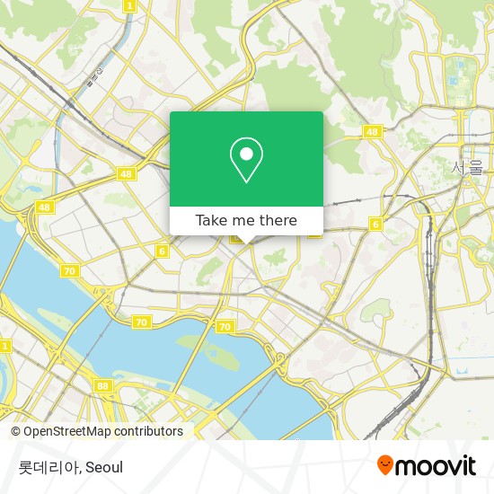 롯데리아 map