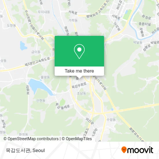 목감도서관 map