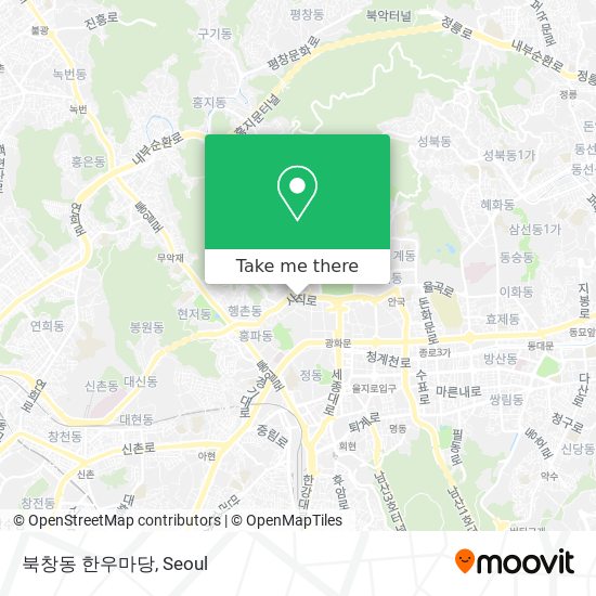 북창동 한우마당 map