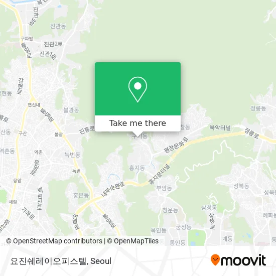 요진쉐레이오피스텔 map