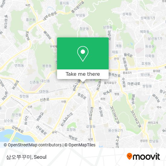 삼오쭈꾸미 map