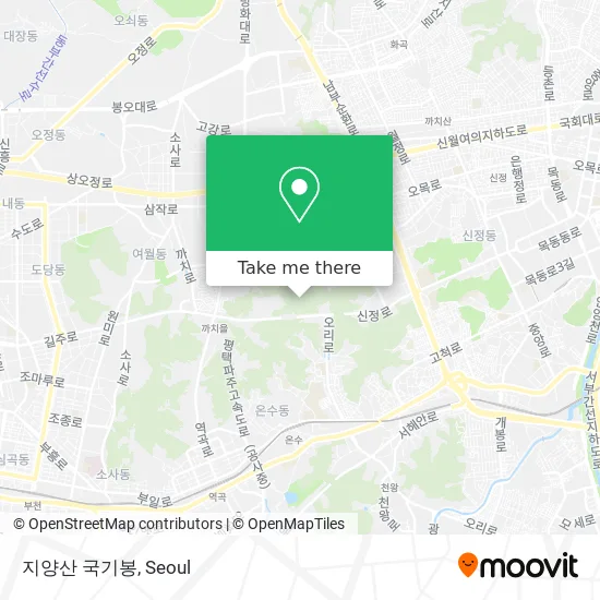 지양산 국기봉 map