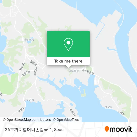 26호까치할머니손칼국수 map