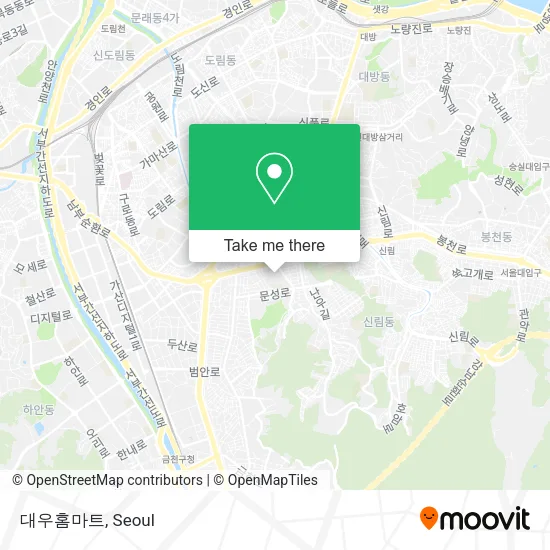 대우홈마트 map