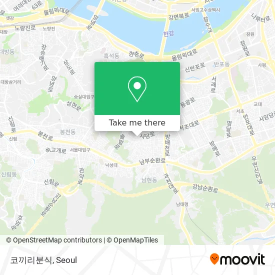 코끼리분식 map