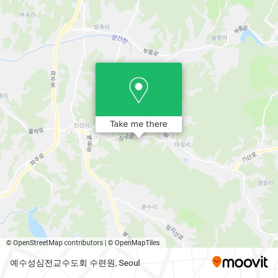 예수성심전교수도회 수련원 map