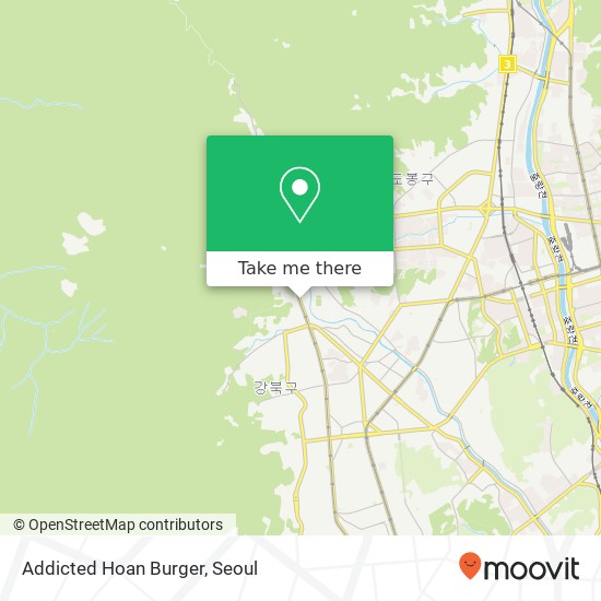Addicted Hoan Burger map