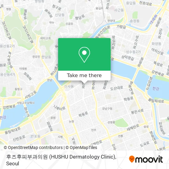 후즈후피부과의원 (HUSHU Dermatology Clinic) map