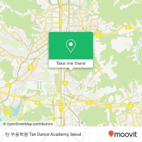 탄 무용학원 Tan Dance Academy map