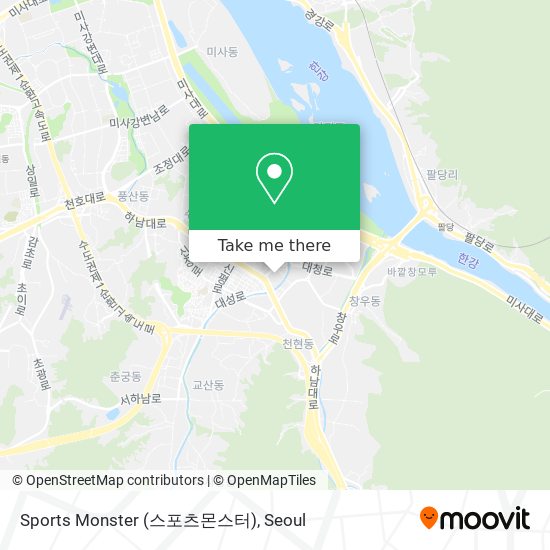 Sports Monster (스포츠몬스터) map