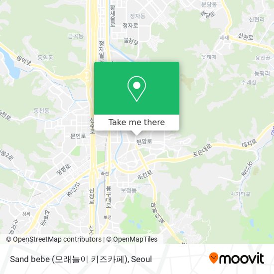 Sand bebe (모래놀이 키즈카페) map