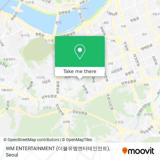 WM ENTERTAINMENT (더블유엠엔터테인먼트) map