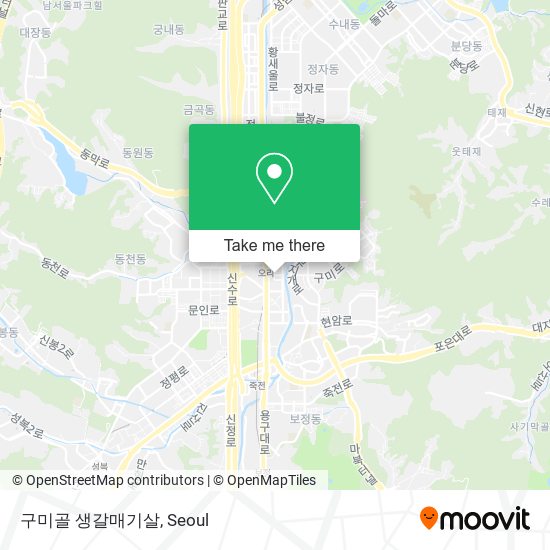 구미골 생갈매기살 map