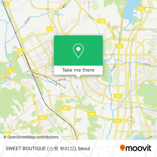 SWEET BOUTIQUE (스윗 부띠끄) map