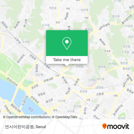 연서어린이공원 map