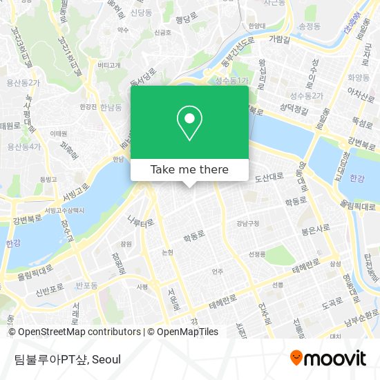 팀불루아PT샾 map