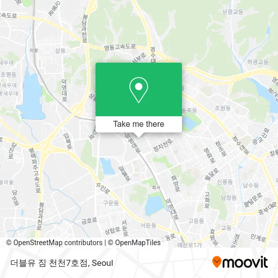 더블유 짐 천천7호점 map