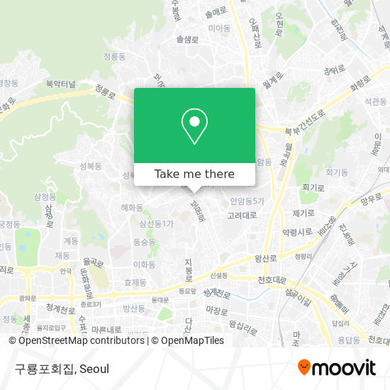 구룡포회집 map