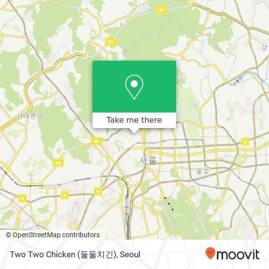 Two Two Chicken (둘둘치긴) map