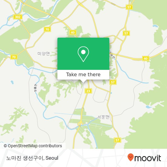 노마진 생선구이 map