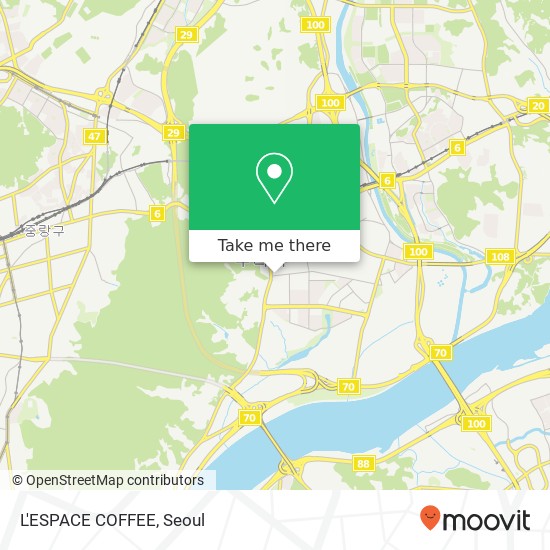 L'ESPACE COFFEE map