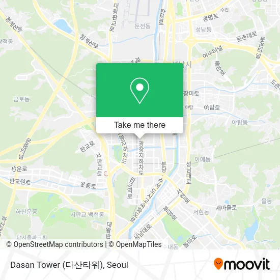 Dasan Tower (다산타워) map