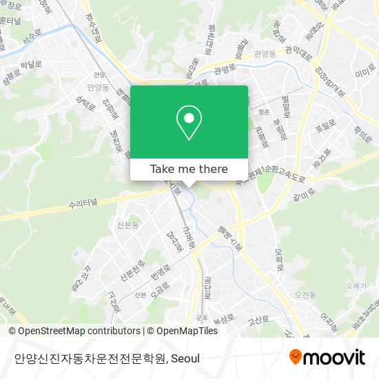 안양신진자동차운전전문학원 map