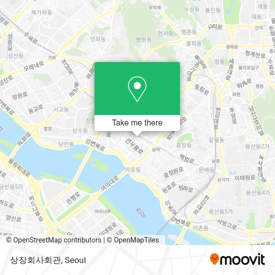상장회사회관 map