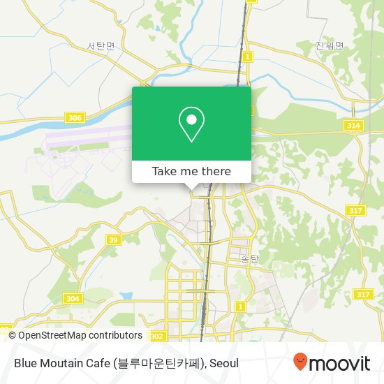 Blue Moutain Cafe (블루마운틴카페) map