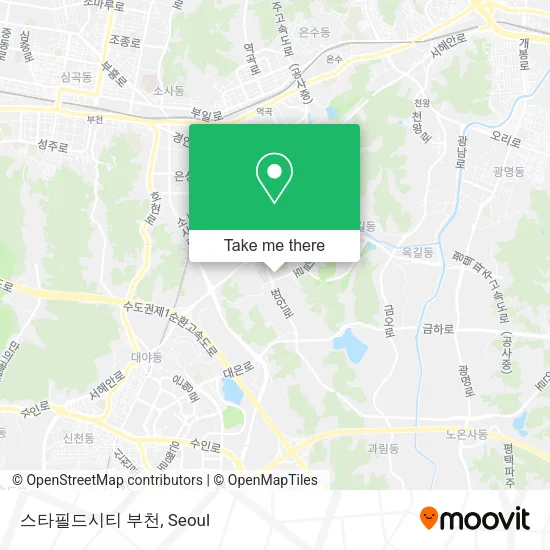 스타필드시티 부천 map