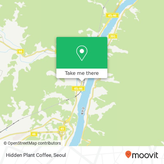 Hidden Plant Coffee map