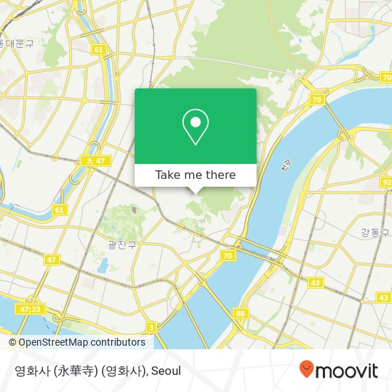 영화사 (永華寺) (영화사) map