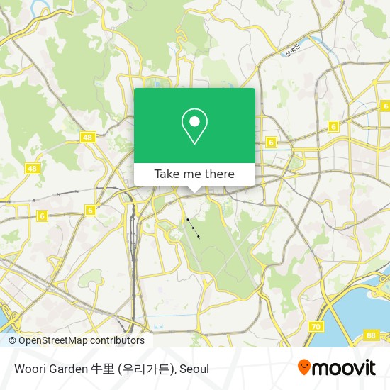 Woori Garden 牛里 (우리가든) map