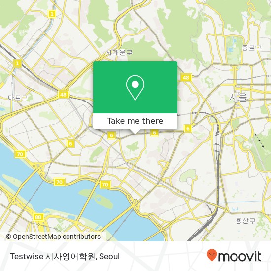 Testwise 시사영어학원 map