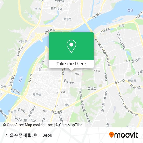 서울수중재활센터 map