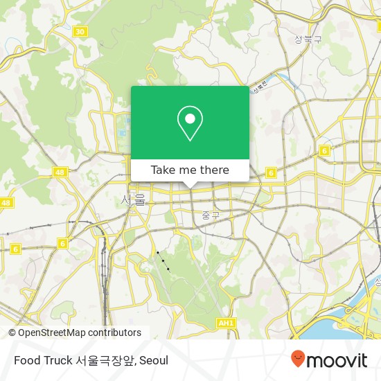 Food Truck 서울극장앞 map