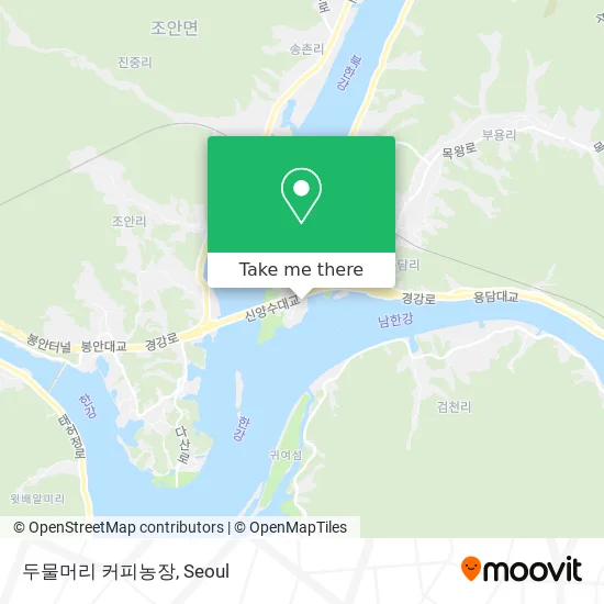 두물머리 커피농장 map
