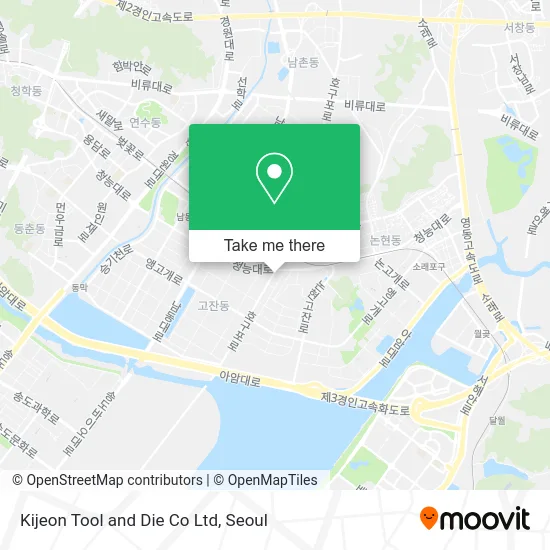 Kijeon Tool and Die Co Ltd map
