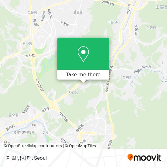 자일낚시터 map