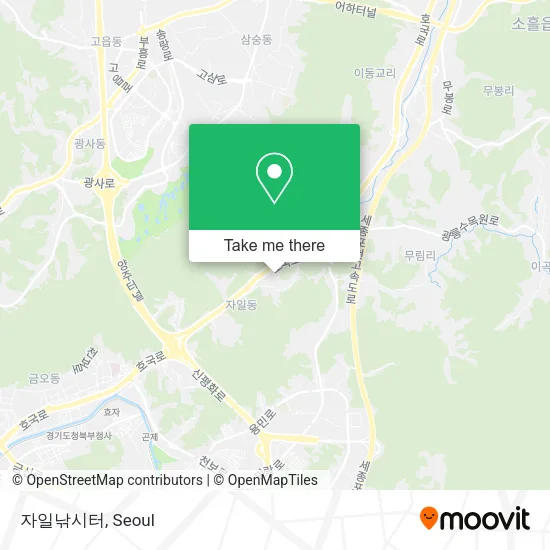 자일낚시터 map