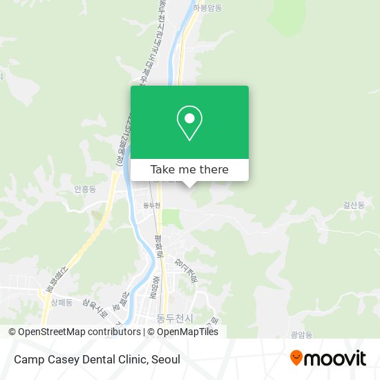 Camp Casey Dental Clinic map