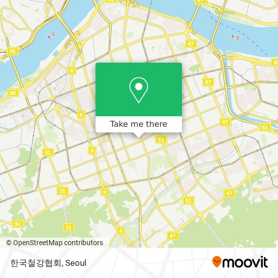 한국철강협회 map