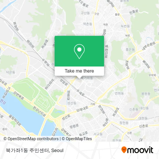 북가좌1동 주민센터 map